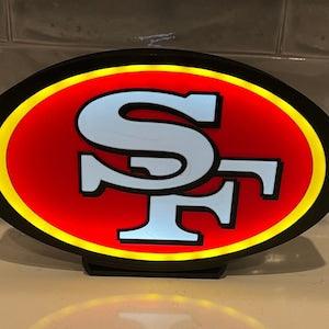 San Francisco 49ers Lightbox - FYLZGO Signs