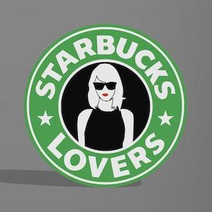 Taylor Swift Starbucks Lover LED Lightbox - FYLZGO Signs