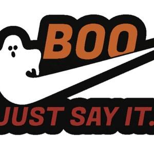 Halloween - Boo! Just Do it! LED Lightbox Lamp/Sign