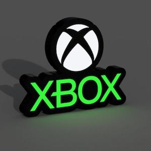 XBOX Inspired for the Gamer - LED LightBox Lamp / Sign