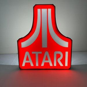 Boîte à lumière LED rétro Atari