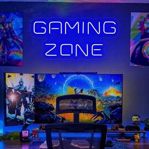 Game zone neon sign,Game zone led sign,Game zone wall decor,Game room neon sign,Video game neon sign,Gamer room neon sign,Game room led sign