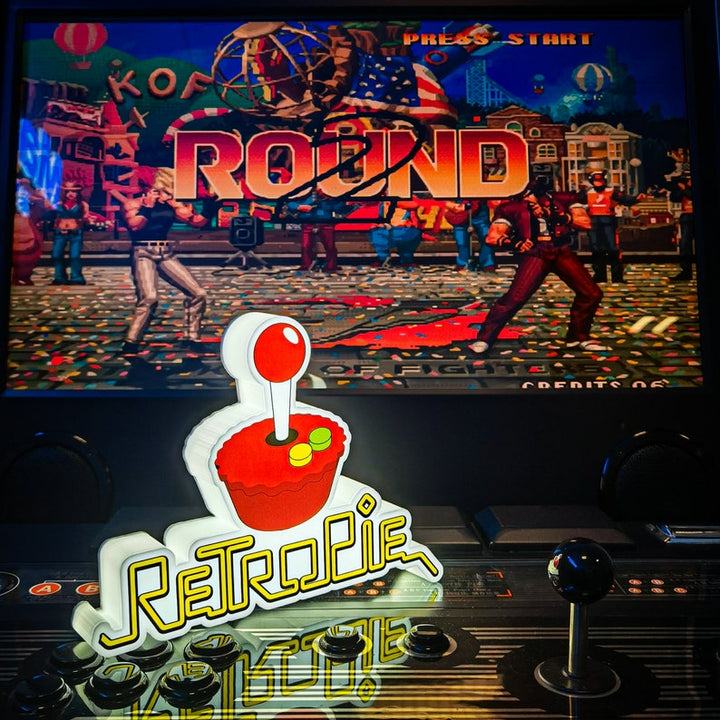 Retropie Arcade Sign for Arcade Cabinet and Gaming Room Decor, Look Great with Arcade1up, Bartop Arcade, Man cave Lights