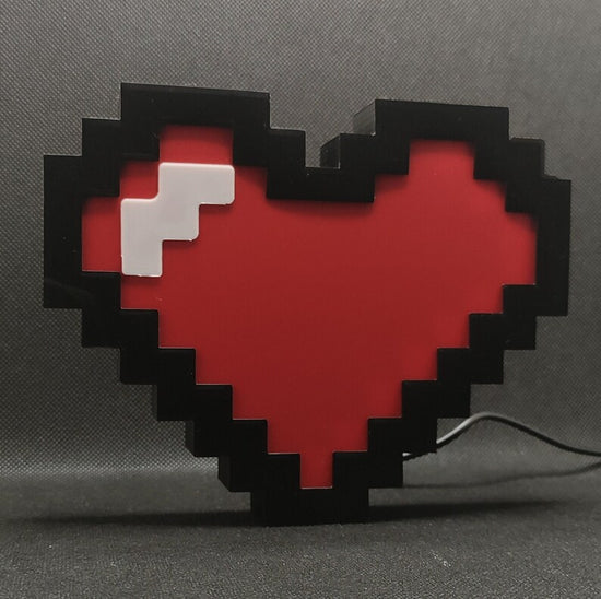 Pixel Heart Lightbox