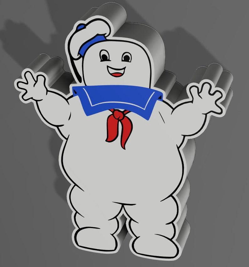 Stay Puff Marshmallow Man Light Box -LED