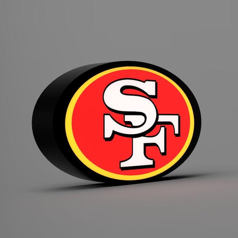 San Francisco 49ers Lightbox - FYLZGO Signs