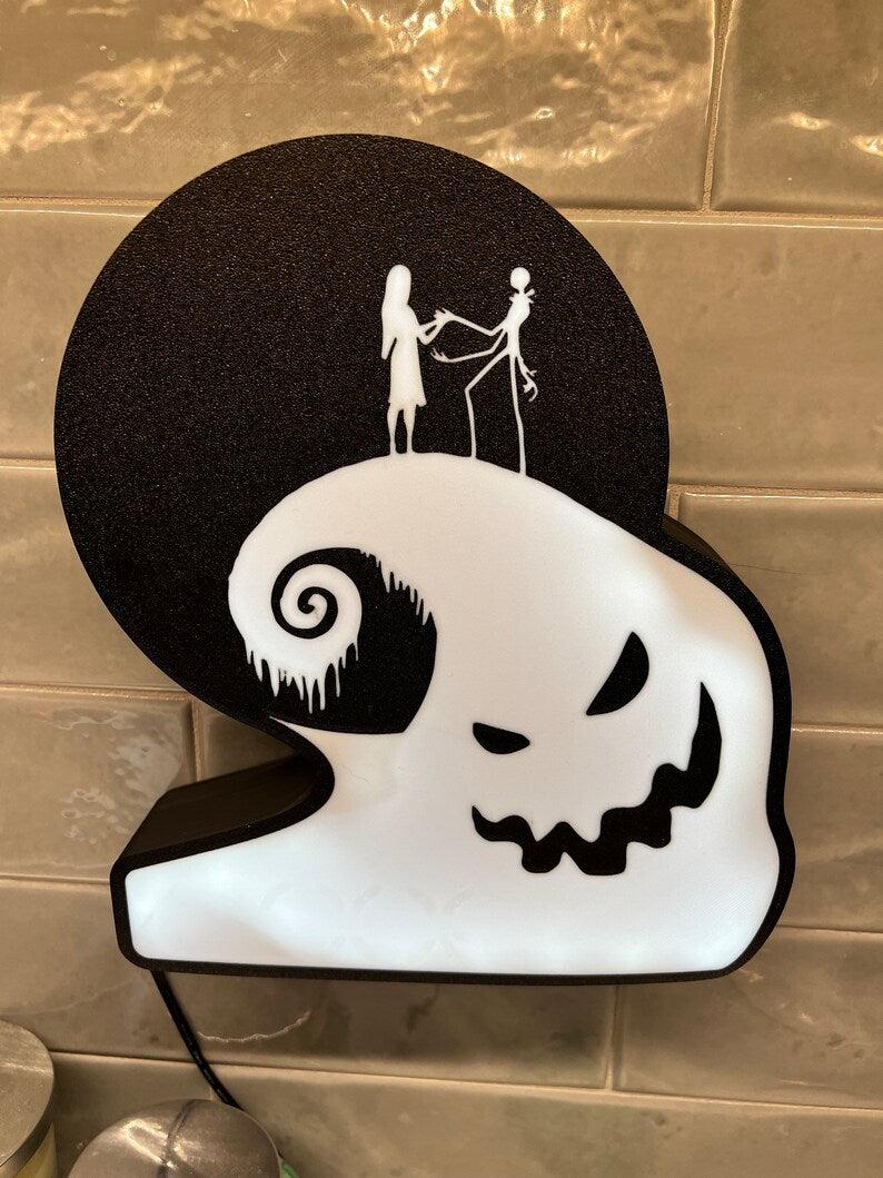 The Nightmare Before Christmas LED Lightbox