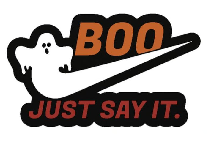 Halloween - Boo! Just Do it! LED Lightbox Lamp/Sign