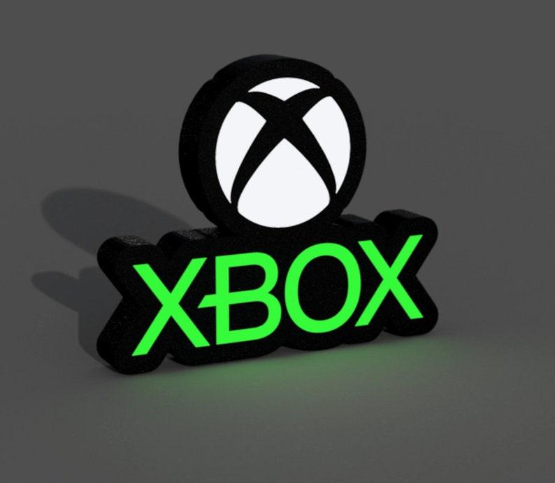 XBOX Inspired for the Gamer - LED LightBox Lamp / Sign