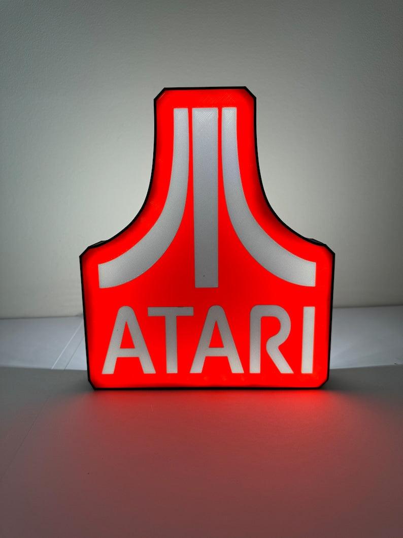 Atari Retro LED Light box