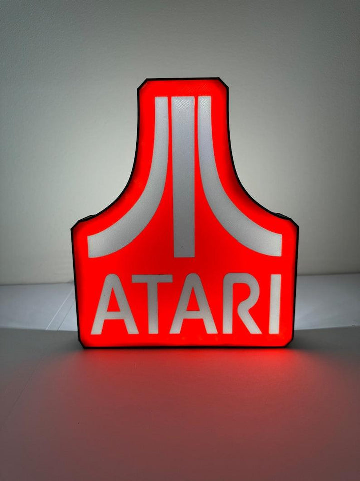 Boîte à lumière LED rétro Atari