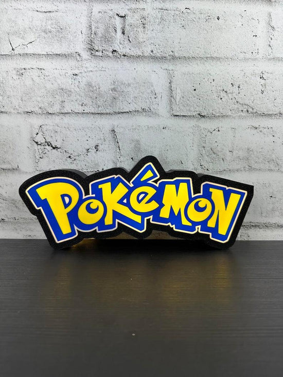 Pokémon Led LightBox Sign Lamp Pokémon Room Decoration - FYLZGO Signs