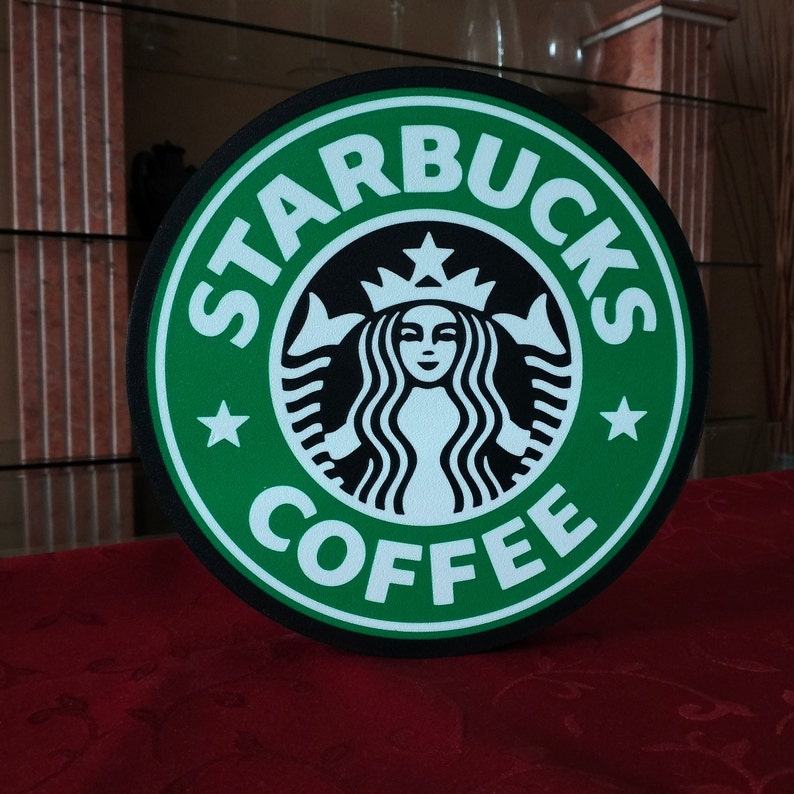 Starbucks Coffee Inspired Lightbox LED Lamp