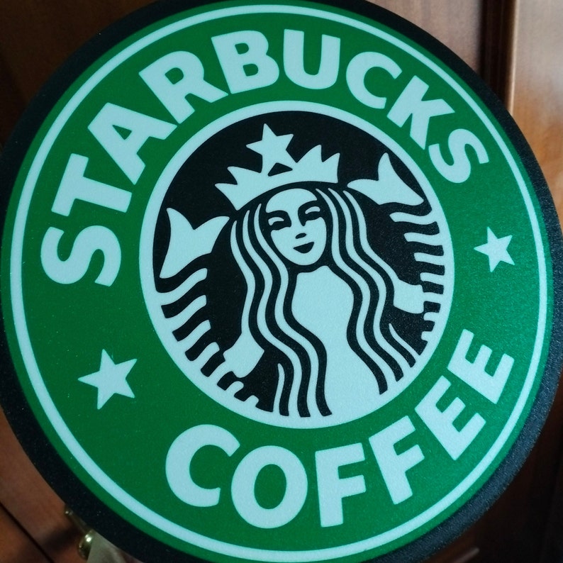 Starbucks Coffee Inspired Lightbox LED Lamp