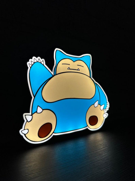 Snorlax Led LightBox Sign Lamp Pokémon Room Decoration - FYLZGO Signs