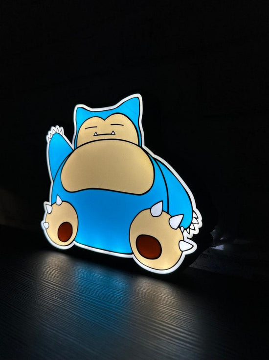 Snorlax Led LightBox Sign Lamp Pokémon Room Decoration - FYLZGO Signs