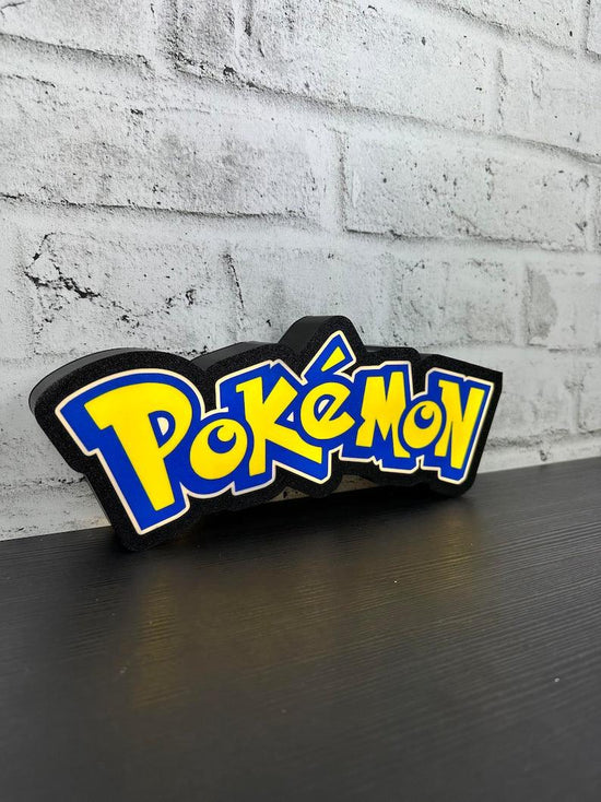 Pokémon Led LightBox Sign Lamp Pokémon Room Decoration - FYLZGO Signs