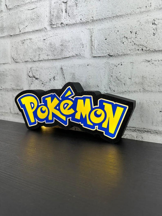 Pokémon Led LightBox Sign Lamp Pokémon Room Decoration - FYLZGO Signs