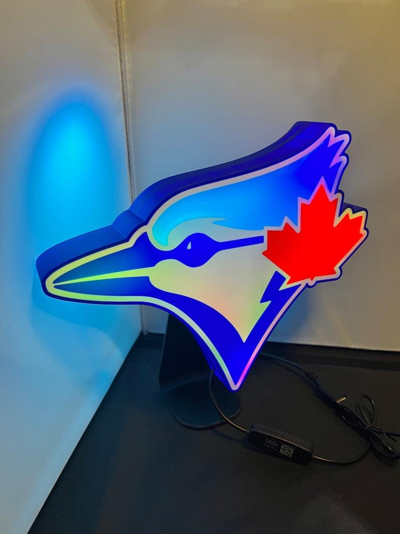 Toronto Blue Jays LED LightBox Sign / Lamp MLB - FYLZGO Signs