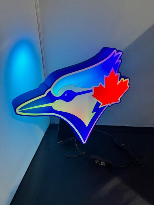Toronto Blue Jays LED LightBox Sign / Lamp MLB - FYLZGO Signs