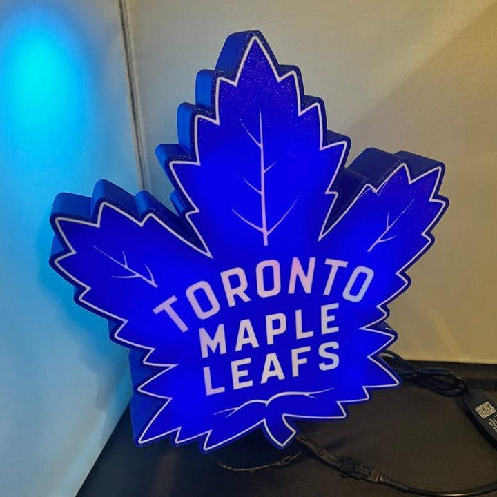 Maple Leafs de Toronto - LNH - Enseigne/Lampe LED Lightbox