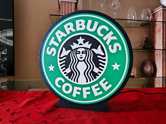 Starbucks Coffee Inspired Lightbox LED Lamp