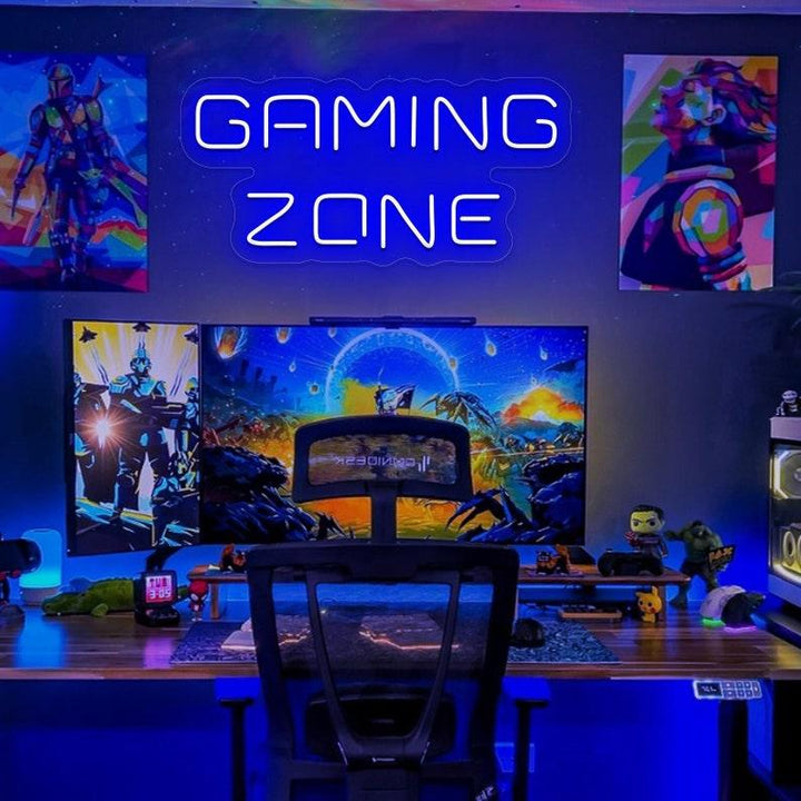 Game zone neon sign,Game zone led sign,Game zone wall decor,Game room neon sign,Video game neon sign,Gamer room neon sign,Game room led sign