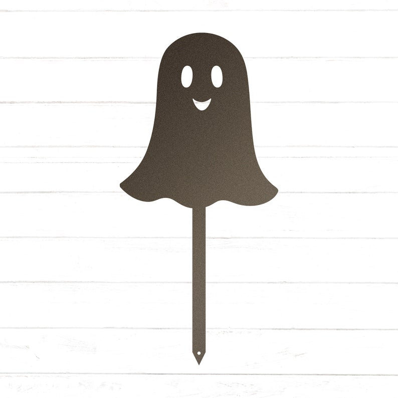 Ghost Yard Stake | Halloween Decor | Spooky Yard Art | Outdoor Halloween Decor | Ghost Decor | Halloween Ghost | Cute Ghost