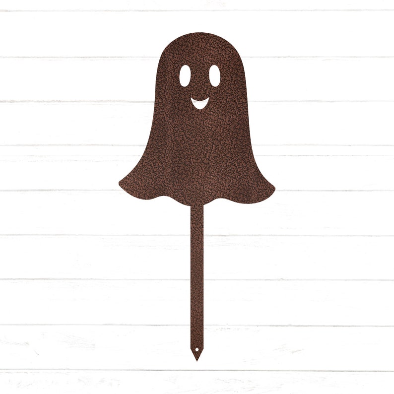 Ghost Yard Stake | Halloween Decor | Spooky Yard Art | Outdoor Halloween Decor | Ghost Decor | Halloween Ghost | Cute Ghost