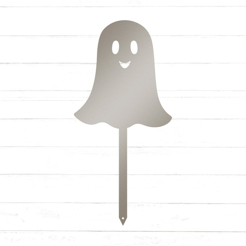 Ghost Yard Stake | Halloween Decor | Spooky Yard Art | Outdoor Halloween Decor | Ghost Decor | Halloween Ghost | Cute Ghost