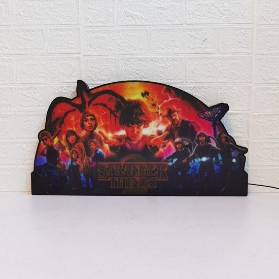 Exclusive Stranger Things Pinball Topper LED Lightbox USB plug Dimmer - FYLZGO Signs