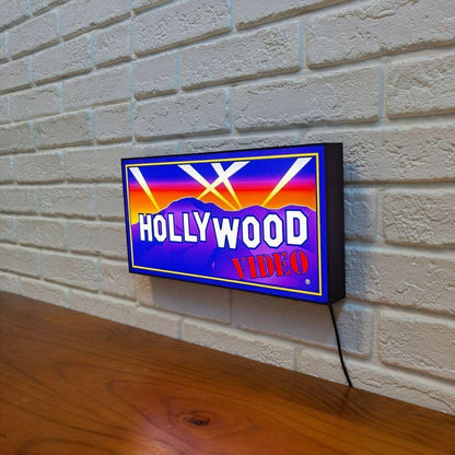 Vintage Hollywood Video LED Lamp, Add Some Retro Charm to Your Room - FYLZGO Signs