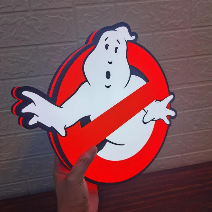 Ghostbusters Logo Light Box USB Powered with Dimming Control Perfect Decoration - FYLZGO Signs