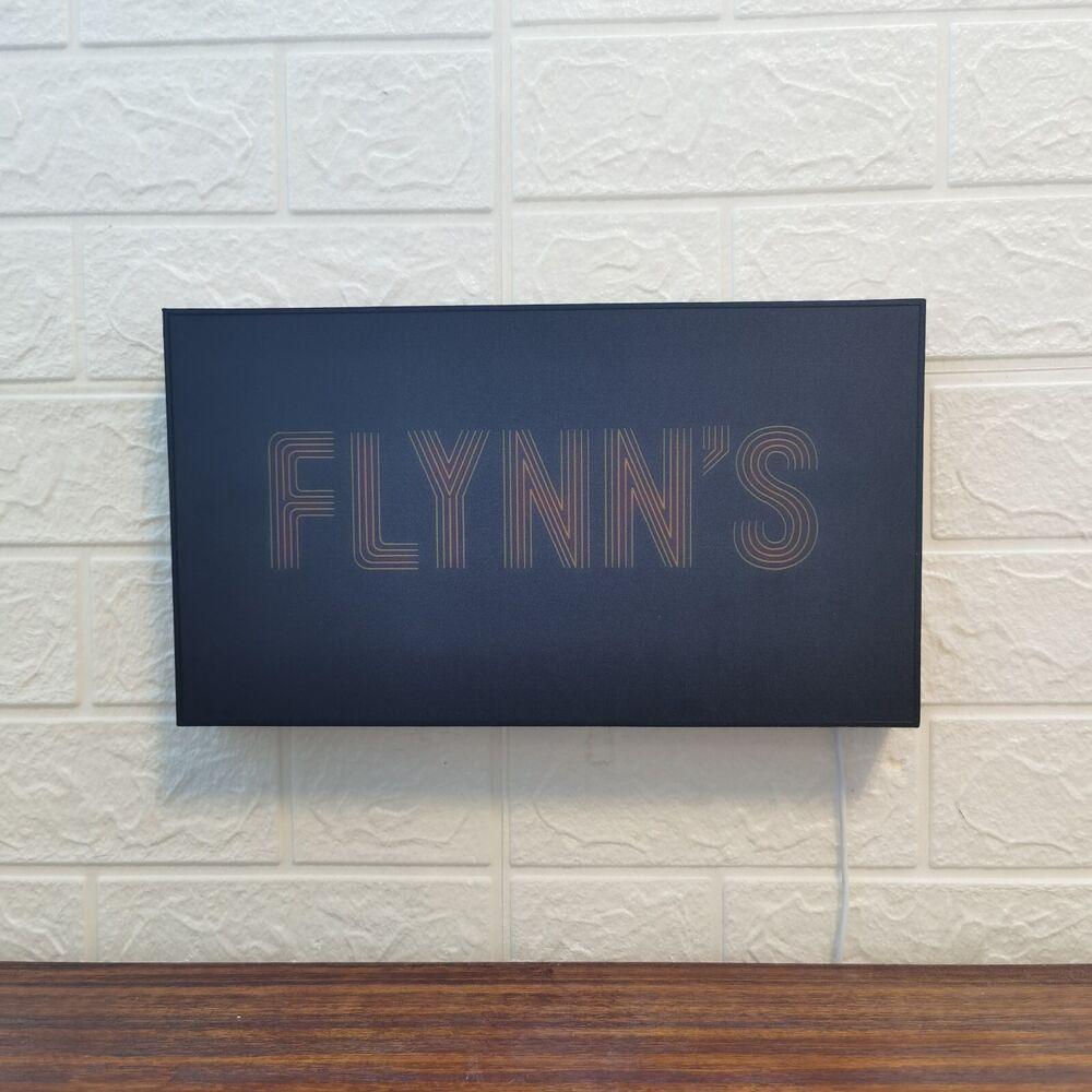 Flynn's Arcade LED Lightbox USB Powered & Dimmable Perfect for Gaming Room - FYLZGO Signs