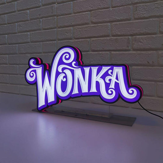 Wonka Pinball Top LED Light Box Immerse yourself in the sweet world of Willy Wonka! - FYLZGO Signs