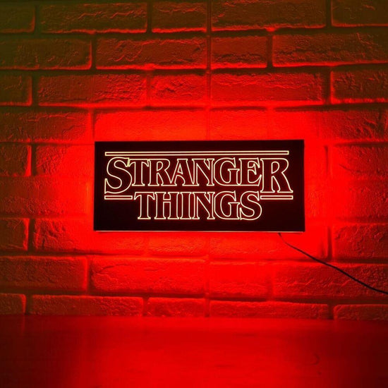 Stranger Things LED Lights Dimmable and USB Powered Upward Home Decor Lightbox - FYLZGO Signs