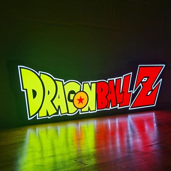 Dragonball Z 3D printed LED light box, USB powered, with dimming Man Cave - FYLZGO Signs