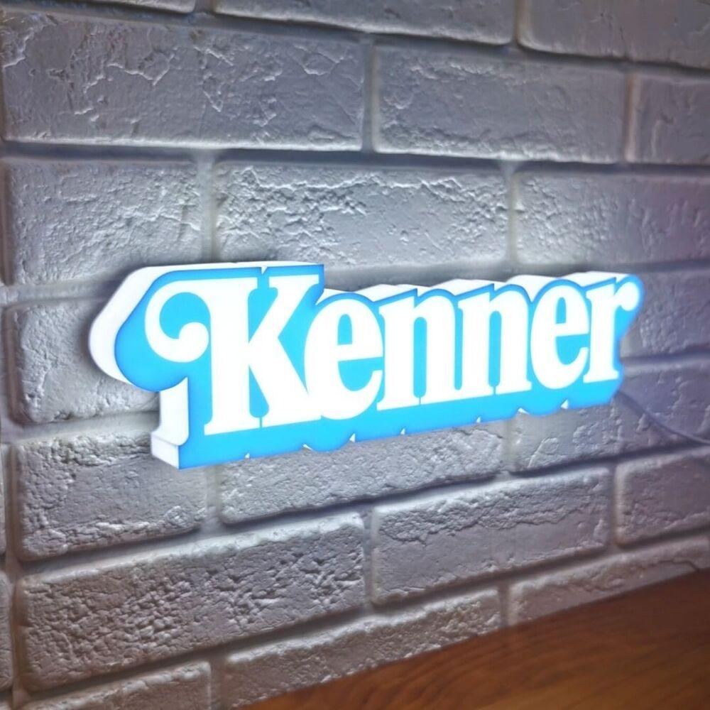 Kenner Logo LED Lightbox, Made by 3D Printer, USB Powered and Full Dimmable - FYLZGO Signs