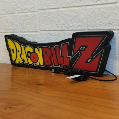 Dragonball Z 3D printed LED light box, USB powered, with dimming Man Cave - FYLZGO Signs