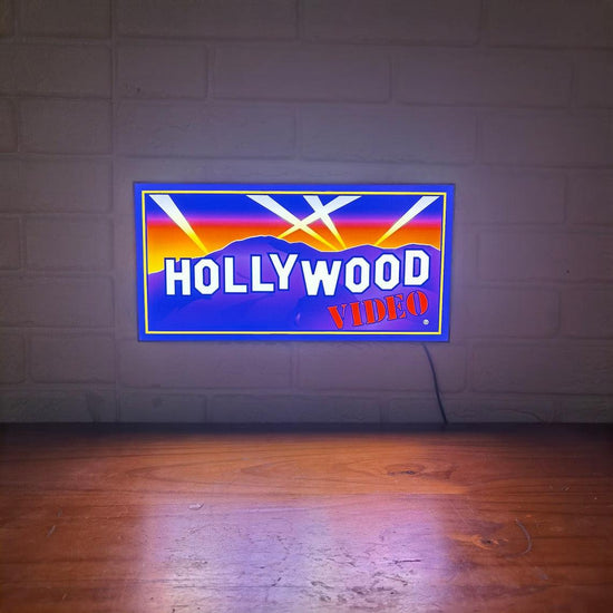 Vintage Hollywood Video LED Lamp, Add Some Retro Charm to Your Room - FYLZGO Signs