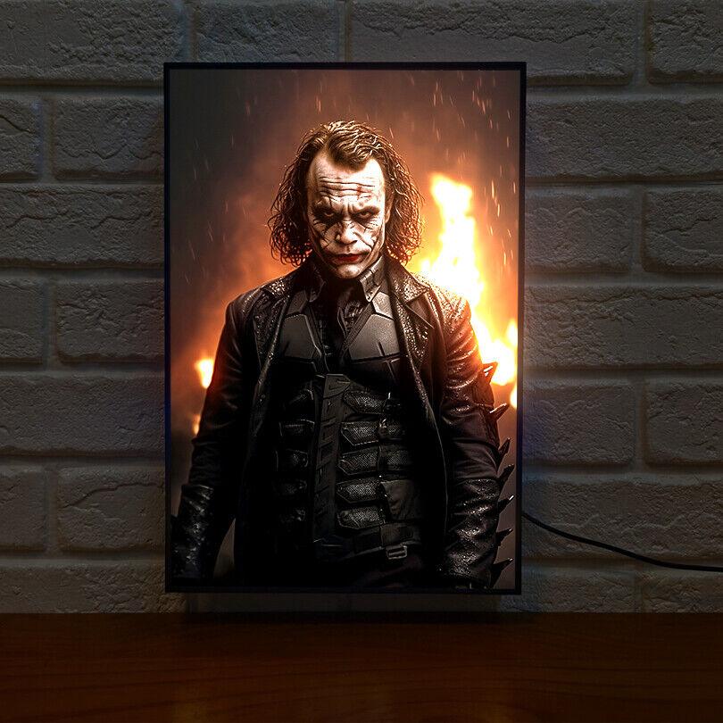 Joker Movie Poster from an Alternative Reality Heath Ledger Inspire - FYLZGO Signs