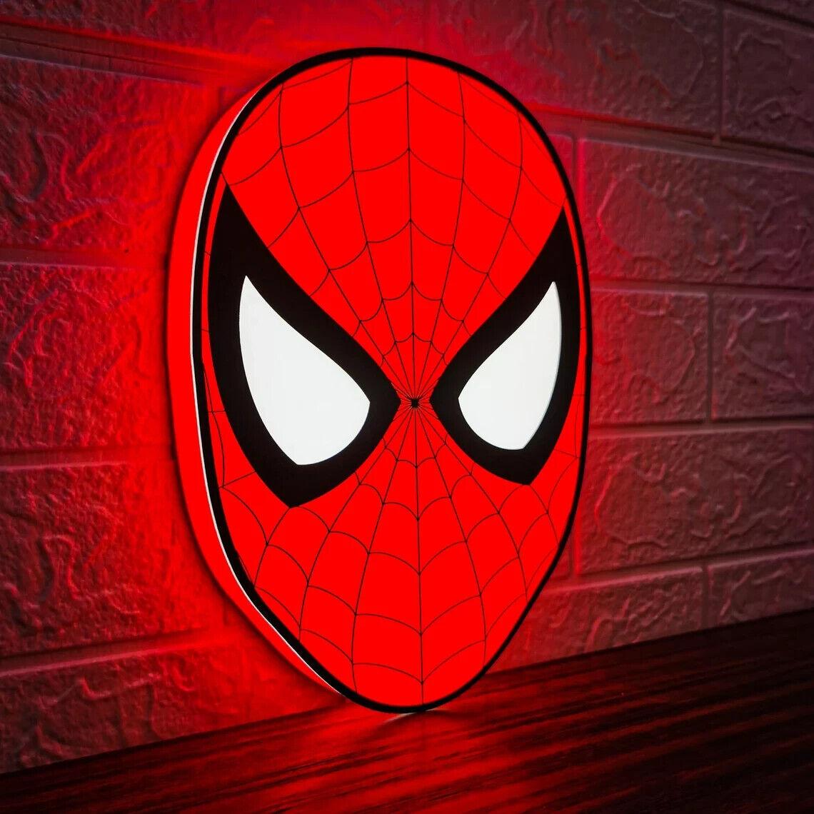 Marvel Avengers Hero 3D USB Light Box [Fully Dimmable Perfect for Night Lights] - FYLZGO Signs