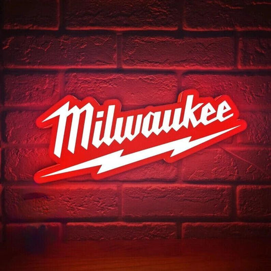 Milwaukee Tool LED Light Box Fully Dimmable USB Powered - FYLZGO Signs
