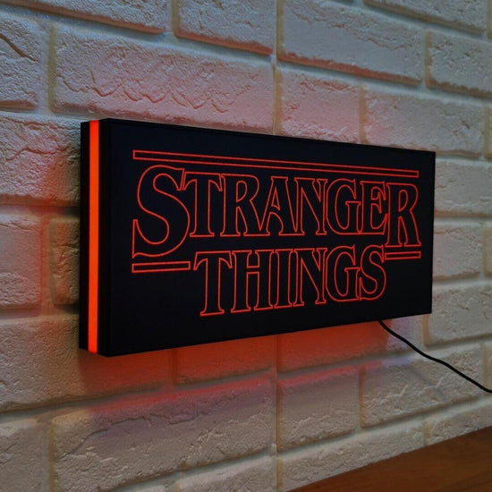 Stranger Things LED Lights Dimmable and USB Powered Upward Home Decor Lightbox - FYLZGO Signs