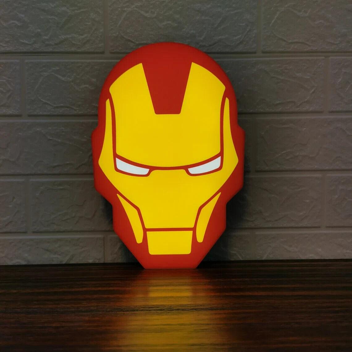 Marvel Avengers Hero 3D USB Light Box [Fully Dimmable Perfect for Night Lights] - FYLZGO Signs