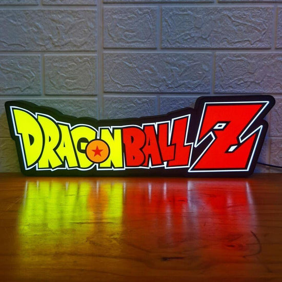 Dragonball Z 3D printed LED light box, USB powered, with dimming Man Cave - FYLZGO Signs