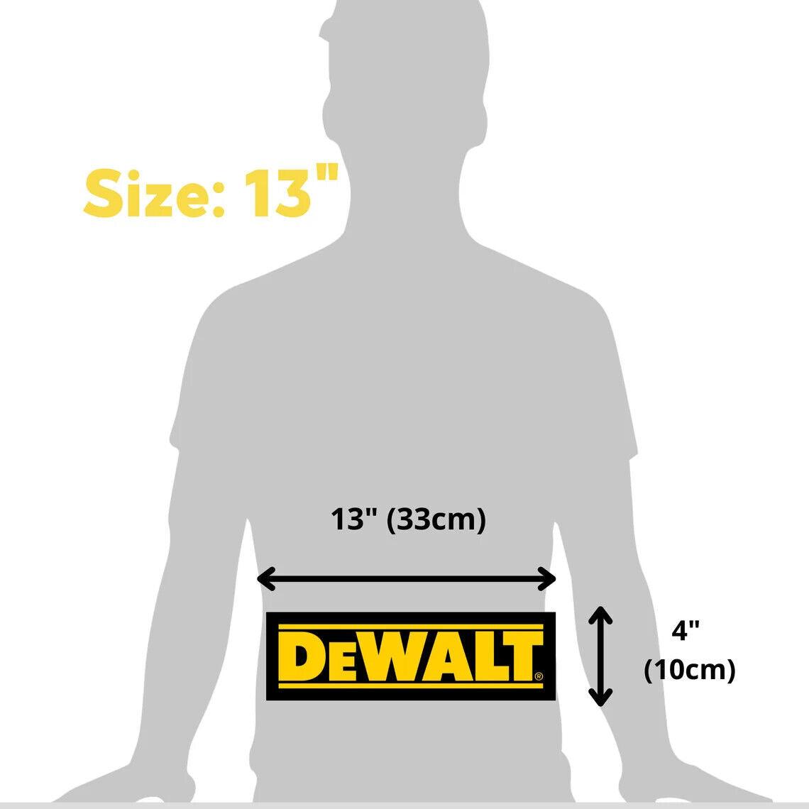 DeWalt Tool LED Lightbox Fully Dimmable & Powered by USB Different Sizes - FYLZGO Signs