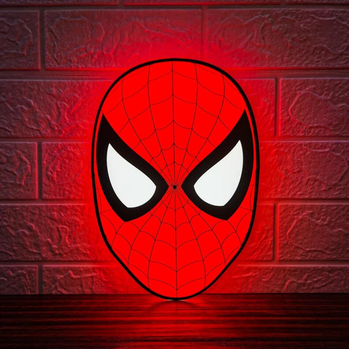 Marvel Avengers Hero 3D USB Light Box [Fully Dimmable Perfect for Night Lights] - FYLZGO Signs