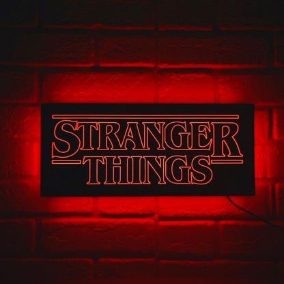 Stranger Things LED Lights Dimmable and USB Powered Upward Home Decor Lightbox - FYLZGO Signs