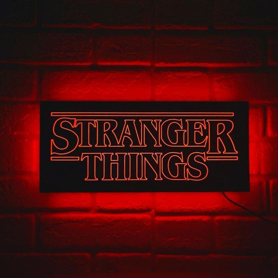 Stranger Things LED Lights Dimmable and USB Powered Upward Home Decor Lightbox - FYLZGO Signs